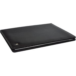 Produktbild für Schreibmappe DESQ 3692 Business Classy, schwarz, Echt Leder
