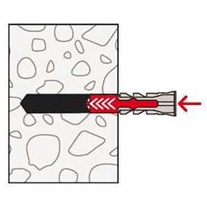 Produktbild für Schrauben-Dübel-Set Fischer 557916, EasyHook Angle