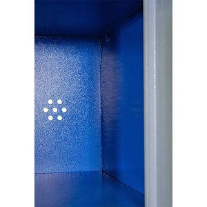 Produktbild für Schließfachschrank Güde 40668, grau