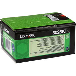 Produktbild für Toner Lexmark 80C2SK0 Prebate, schwarz