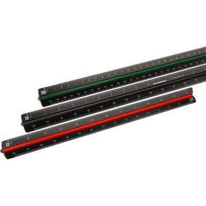 Produktbild für Dreikantmaßstab Rumold 154/DIN/30 SCHWARZ, 30cm
