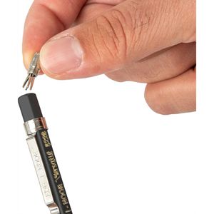 Produktbild für Druckbleistift Koh-I-Noor Versatil 5228 kurz, schwarz, Metall