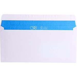 Produktbild für Briefumschläge CS48 Z0995, weiß, DIN lang+
