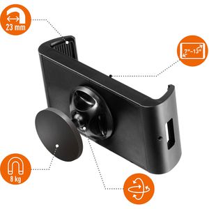 Produktbild für Tablet-Halterung Durable Tough Magnetic XL, schwarz