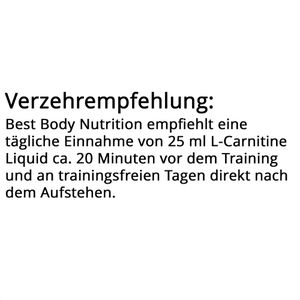 Produktbild für Aminosäuren Best-Body-Nutrition L-Carnitine, Liquid