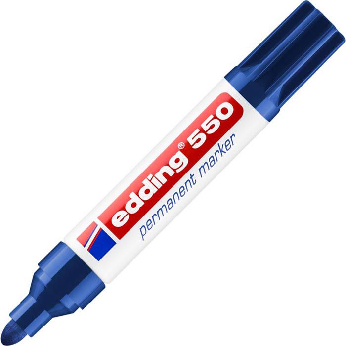 Edding 330 Permanentmarker - Schwarz - 10 Stifte - Keil-Spitze 1-5 Mm