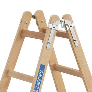Produktbild für Stehleiter Zarges Cresta B, 40025, beidseitig begehbar