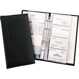Visitenkartenmappe Alassio 41008, schwarz, A5