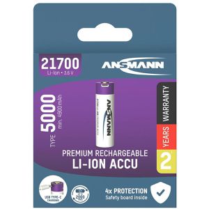 Produktbild für Akku Ansmann 21700, 1308-0001, 4800 mAh