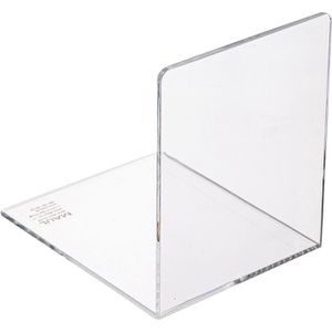 Produktbild für Buchstütze Maul 3513305, schmal, glasklar