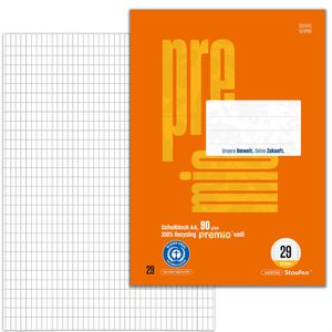 Briefblock Staufen Premio, 040751029, A4