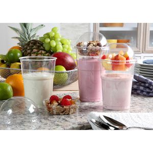 Produktbild für Trinkbecher Papstar 16175 pure glasklar PLA