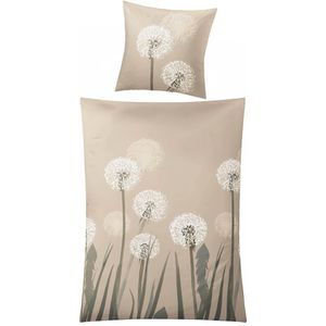 Produktbild für Bettwäsche Kleine-Wolke Belfiore, Taupe, Satin