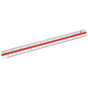 Dreikantmaßstab Wedo 5255001 Kunststoff, 30cm