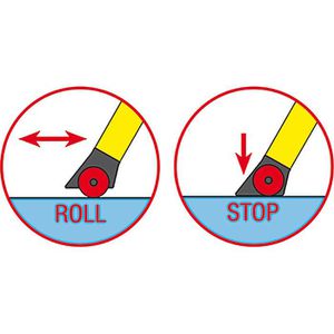 Produktbild für Klapptritt Krause Rolly, 130068, aus Aluminium