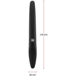 Produktbild für Nagelfeile Zwilling Premium schwarz, aus Keramik