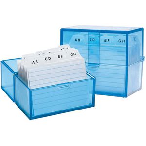 Produktbild für Karteikasten Wedo 2508303, A8