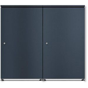 Produktbild für Mülltonnenbox Metzler MTB25C-AN-2X, Metall
