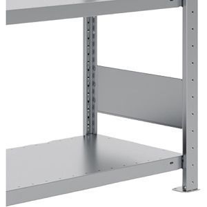 Produktbild für Anbauregal META-Regalbau 9900013359, 5 Metallböden