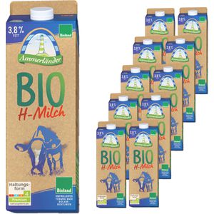 Milch Ammerländer H-Vollmilch, Fettgehalt 3,8%