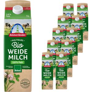 Produktbild für Milch Ammerländer H-Weidevollmilch, Fettgehalt 3,8%