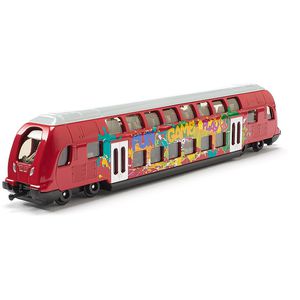 Produktbild für Spielzeugeisenbahn siku 1791 Doppelstock-Zug