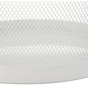 Produktbild für Papierkorb Relaxdays 10032565, weiß