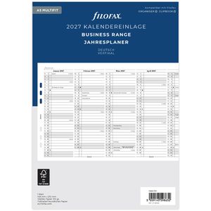Produktbild für Kalendereinlagen Filofax 27-68549, Business Range, Jahr 2027
