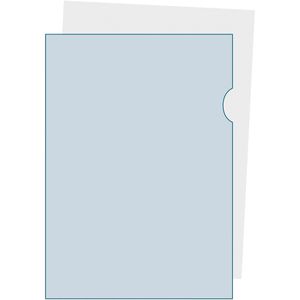Produktbild für Sichthüllen Exacompta 58522E, blau, A4