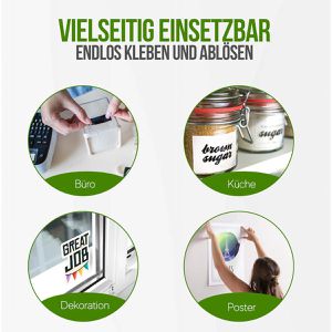 Produktbild für Inkjetfolien Skullpaper Aufkleberfolie, transparent, A4