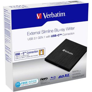 Produktbild für Brenner Verbatim Slimline 43889, Blu-ray-Laufwerk