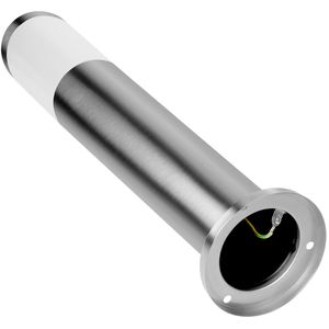 Produktbild für Wegeleuchte Böttcher-AG Edelstahl, silber, mit 230V Netzstrom