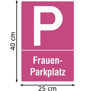 Produktbild für Parkplatzschild SafetyMarking aus Kunststoff