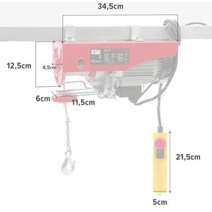 Produktbild für Seilwinde Arebos AR-HE-SW100, 230 V