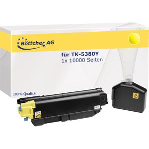 Toner Böttcher-AG für Kyocera TK-5380Y