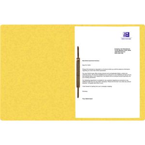 Produktbild für Schnellhefter Oxford TOP FILE+ 400116207, A4, gelb