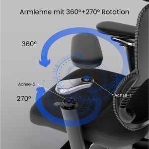 Produktbild für Bürostuhl FlexiSpot C7B-Max