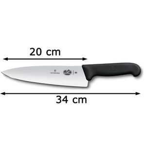 Produktbild für Fleischmesser Victorinox Fibrox 5.2063.20BK