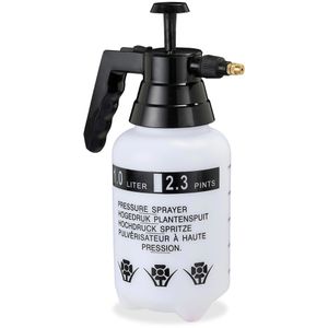 Drucksprüher Relaxdays schwarz, 1 Liter