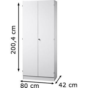 Produktbild für Aktenschrank Hammerbacher Solid 6100, aus Holz