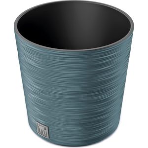 Produktbild für Übertopf Prosperplast Furu Round, blau, Ø 25 x 25 cm