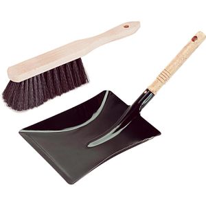 Kehrgarnitur Böttcher-AG aus Metall, mit Kunststoffborsten