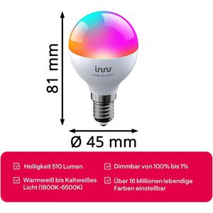 Produktbild für LED-Lampe Innr RB 256 C-2 Comfort Bulb, E14