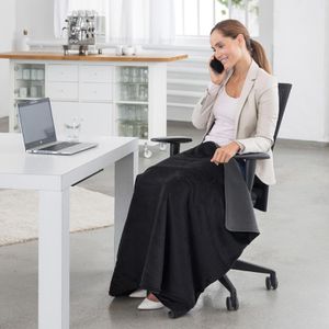 Produktbild für Heizdecke Medisana OL 200 Wärmedecke, schwarz, mit Akku