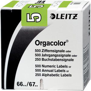 Produktbild für Ziffernsignale Leitz Orgacolor, 6605-00-00, Nummer 5
