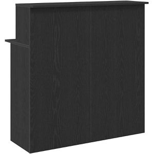 Empfangstheke vidaXL 859025, schwarz