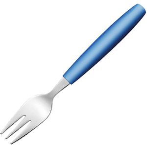 Produktbild für Kuchengabeln Amefa Pixel Blue Lagoon, blaue Kunststoffgriffe