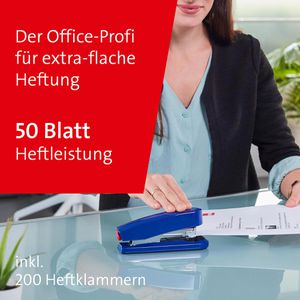 Produktbild für Heftgerät Novus B4FC, 020-1468, inkl. 200 Heftklammern