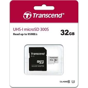 Produktbild für Micro-SD-Karte Transcend 300S, 32GB