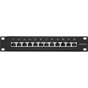 Produktbild für Patchpanel LogiLink NP0052B, Cat 6A